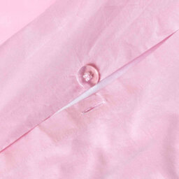 Homescapes Pink Egyptian Cotton Duvet Cover With Pillowcases 200 Tc, King - thumbnail 3