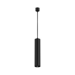 Luminosa Lighting Luminosa Maytoni Focus Slim Pendant Ceiling Light Black Gu10 - thumbnail 1