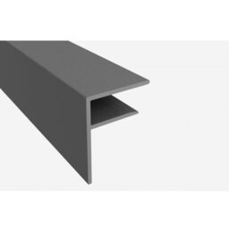 Storm 3.0M 35mm Aluminium F Section Grey Pk4 - thumbnail 1