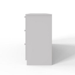 Fwstyle Artus Chest Of Drawers 6 Drawer White Sideboard Deep Storage - thumbnail 5
