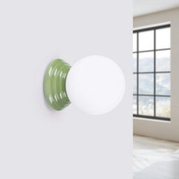 Luminosa Lighting Luminosa Zori Bathroom Wall Lamp Olive Green 1X G9Ip44 - thumbnail 3