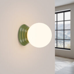 Luminosa Lighting Luminosa Zori Bathroom Wall Lamp Olive Green 1X G9Ip44 - thumbnail 4