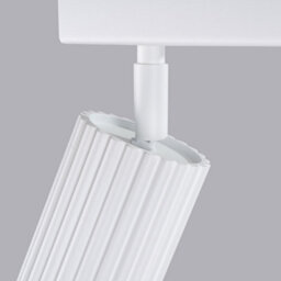 Sollux Lighting Karbon Aluminum White 6 Lights Minimalist Ceiling Light - thumbnail 8
