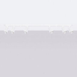 Sollux Lighting Karbon Aluminum White 6 Lights Minimalist Ceiling Light - thumbnail 2