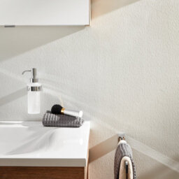 Smedbo Frosted Glass Soap Dispenser With Polished Chrome Wall Mount - thumbnail 2