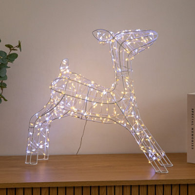 Samuel Alexander 41Cm Light Up Christmas Baby Reindeer With White & Warm White Twinkling Leds - image 1