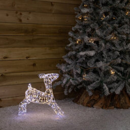 Samuel Alexander 41Cm Light Up Christmas Baby Reindeer With White & Warm White Twinkling Leds - thumbnail 2
