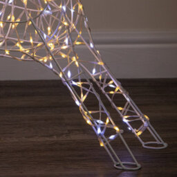 Samuel Alexander 41Cm Light Up Christmas Baby Reindeer With White & Warm White Twinkling Leds - thumbnail 9