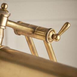 Luminosa Lighting Luminosa Winchester 2 Light Banker Table Lamp Brass, Led E14 - thumbnail 4