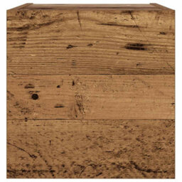 Berkfield Modern Wall Mounted Tv Cabinets 6 Pcs Old Wood Engineered Wood - thumbnail 7