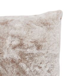 Stone Rabbit Faux Fur Effect Indoor Cushion, (L)43Cm X (W)43Cm - thumbnail 4