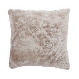 Stone Rabbit Faux Fur Effect Indoor Cushion, (L)43Cm X (W)43Cm - thumbnail 2