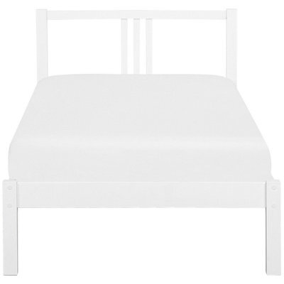 Wyld And Coco White Pine Bed Frame Eu Single 3Ft, Slatted Base, Matt Finish - image 1