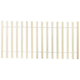 Wyld And Coco White Pine Bed Frame Eu Single 3Ft, Slatted Base, Matt Finish - thumbnail 7