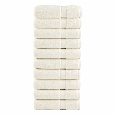 Berkfield Premium Bath Towels Solund 10 Pcs 100X150 Cm 600 Gsm - image 1