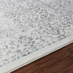 Livabliss Floransa-Vintage Charcoal Ivory Grey Traditional Boho Living Dining Bedroom Rug 160 X 215 Cm Easy Care, Non Shedding - thumbnail 3