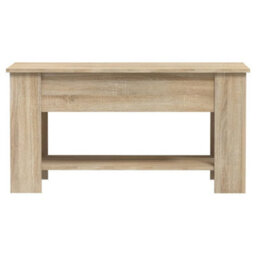 Berkfield Coffee Table Sonoma Oak 101X49X52 Cm Engineered Wood - thumbnail 4