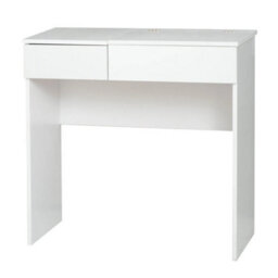 Dressing Table Mirror Make Up Storage Pink Compartments Drawers Bedroom