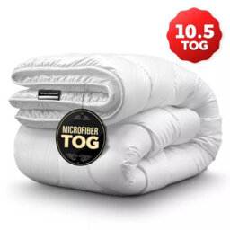 Ameha 10.5 Tog Duvet Soft Microfiber Single 135X200Cm Anti-Allergy & Breathable - thumbnail 7
