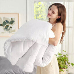 Ameha 10.5 Tog Duvet Soft Microfiber Single 135X200Cm Anti-Allergy & Breathable - thumbnail 3
