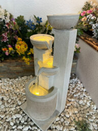 Outdoor Living UK Diablo Pour Contemporary Water Feature With Solar Kit - thumbnail 4