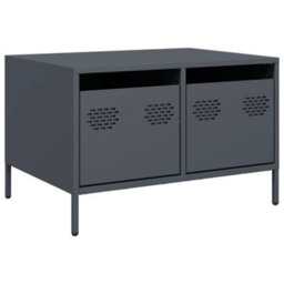 Berkfield Industrial Tv Cabinet Anthracite 68X50X43.5 Cm Cold-Rolled Steel