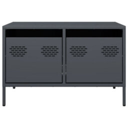 Berkfield Industrial Tv Cabinet Anthracite 68X50X43.5 Cm Cold-Rolled Steel - thumbnail 6