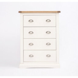 Cabinet Bits Cosenza 4 Drawer Chest Of Drawers Chrome Cup Handle - thumbnail 1