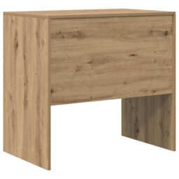 Berkfield Modern Desk Artisan Oak 80X50X76 Cm Engineered Wood - thumbnail 7