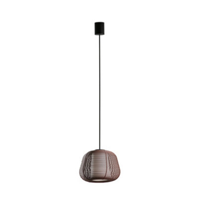 Luminosa Lighting Luminosa Narita Outdoor Pendant Ceiling Light Rust Brown E27 Ip65 - image 1