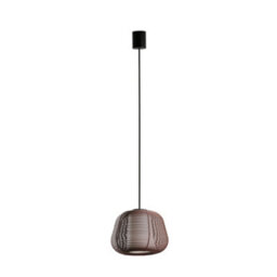 Luminosa Lighting Luminosa Narita Outdoor Pendant Ceiling Light Rust Brown E27 Ip65 - thumbnail 1