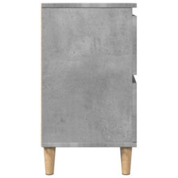 Berkfield Sink Cabinet Concrete Grey 80X33X60 Cm Engineered Wood - thumbnail 6
