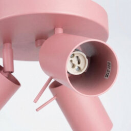 Sollux Lighting Ring Steel Pink 3 Lights Modern Ceiling Lamps - thumbnail 5