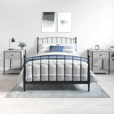 Berkfield Bedside Tables 2 Pcs Grey Sonoma 44X45X58 Cm Engineered Wood - image 1