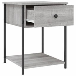 Berkfield Bedside Tables 2 Pcs Grey Sonoma 44X45X58 Cm Engineered Wood - thumbnail 6