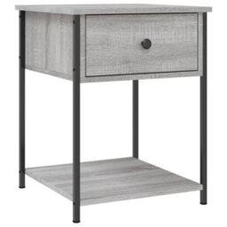 Berkfield Bedside Tables 2 Pcs Grey Sonoma 44X45X58 Cm Engineered Wood - thumbnail 3