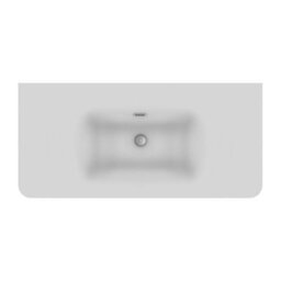 Plum&clay Isla Ribbed Fluted Oak Wood Wall Hung Drawer Vanity Unit & White Basin Set (W)1000mm - thumbnail 3