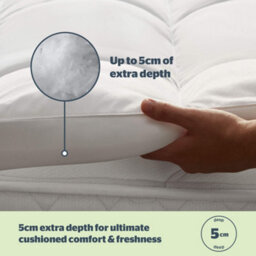 Silentnight Anti Allergy Ultimate 5Cm Mattress Topper - Super King - thumbnail 3