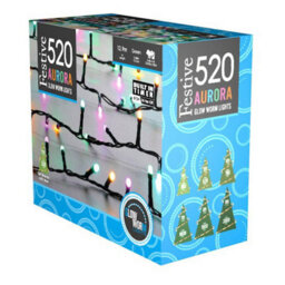 Festive Indoor & Outdoor 5Ft Christmas Tree Lights 520 Aurora Leds - thumbnail 6