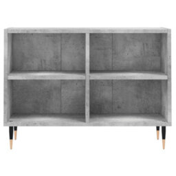 Berkfield Sturdy Tv Cabinet Concrete Grey 69.5X30X50 Cm Engineered Wood - thumbnail 4