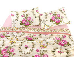 Kampala Hill Olivia Brushed Cotton Flannelette Floral Sheet Set - thumbnail 4