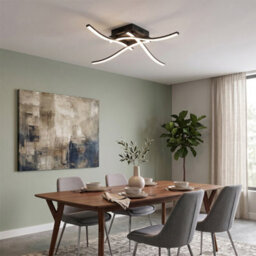 Living And Home 20W Modern 3 Clours Adjustable Led Ceiling Light Indoor Fixture Decor - thumbnail 2