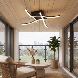 Living And Home 20W Modern 3 Clours Adjustable Led Ceiling Light Indoor Fixture Decor - thumbnail 3