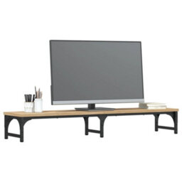 Walplus Monitor Stand Sonoma Oak 105X23X15.5 Cm Engineered Wood - thumbnail 3