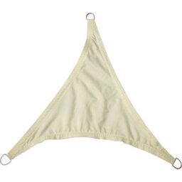 Sundaze 2X2X2M Triangle Cream Sun Shade Sail Outdoor Garden Patio Sunscreen Uv Block With Free Rope