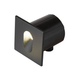 Luminosa Lighting Luminosa Rovato Outdoor Recessed Wall Lamp Black 4000K Neutral White Ip65 - thumbnail 2