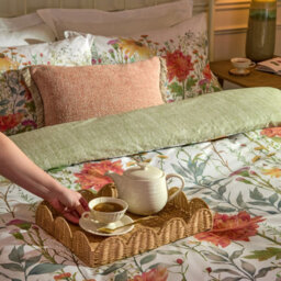 Voyage Maison Voyage Delamere 100% Cotton Reversible Duvet Cover Set, Multicolour, King - thumbnail 3