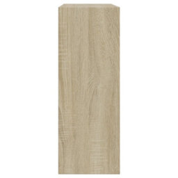 Berkfield Shoe Cabinet Sonoma Oak 60X21X57 Cm Engineered Wood - thumbnail 6