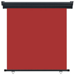 Berkfield Balcony Side Awning 170X250 Cm Red - thumbnail 2