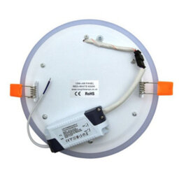 Long Life Lamps Company 12W Recessed Ceiling Led Round Ring Panel Red - thumbnail 4